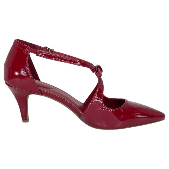 Bandolino Zeffer3 Red Patent Leather Womens Heels Size 8.5M - Picture 5 of 14